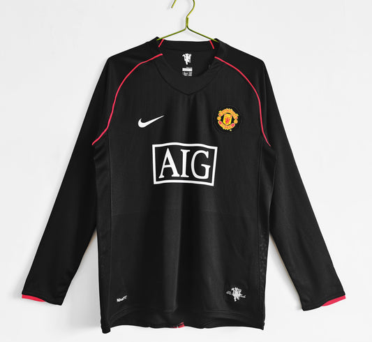 Manchester United 07/08 Away Kit Long sleeve