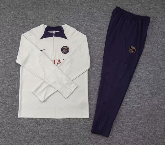 PSG 23/24 Half-zip ‘White’