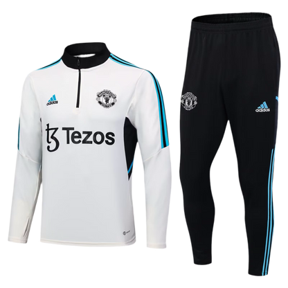 Manchester United 23/24 Half-zip ‘White/Blue’