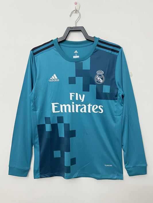 Real Madrid 17/18 Third Kit - Long sleeve