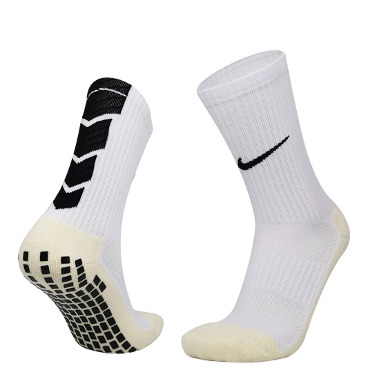 Nike Elite Grip Socks White/Beige